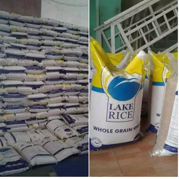 Lake Rice Now Available At N12,000 Per Bag. See Where To Buy Them In Lagos.....